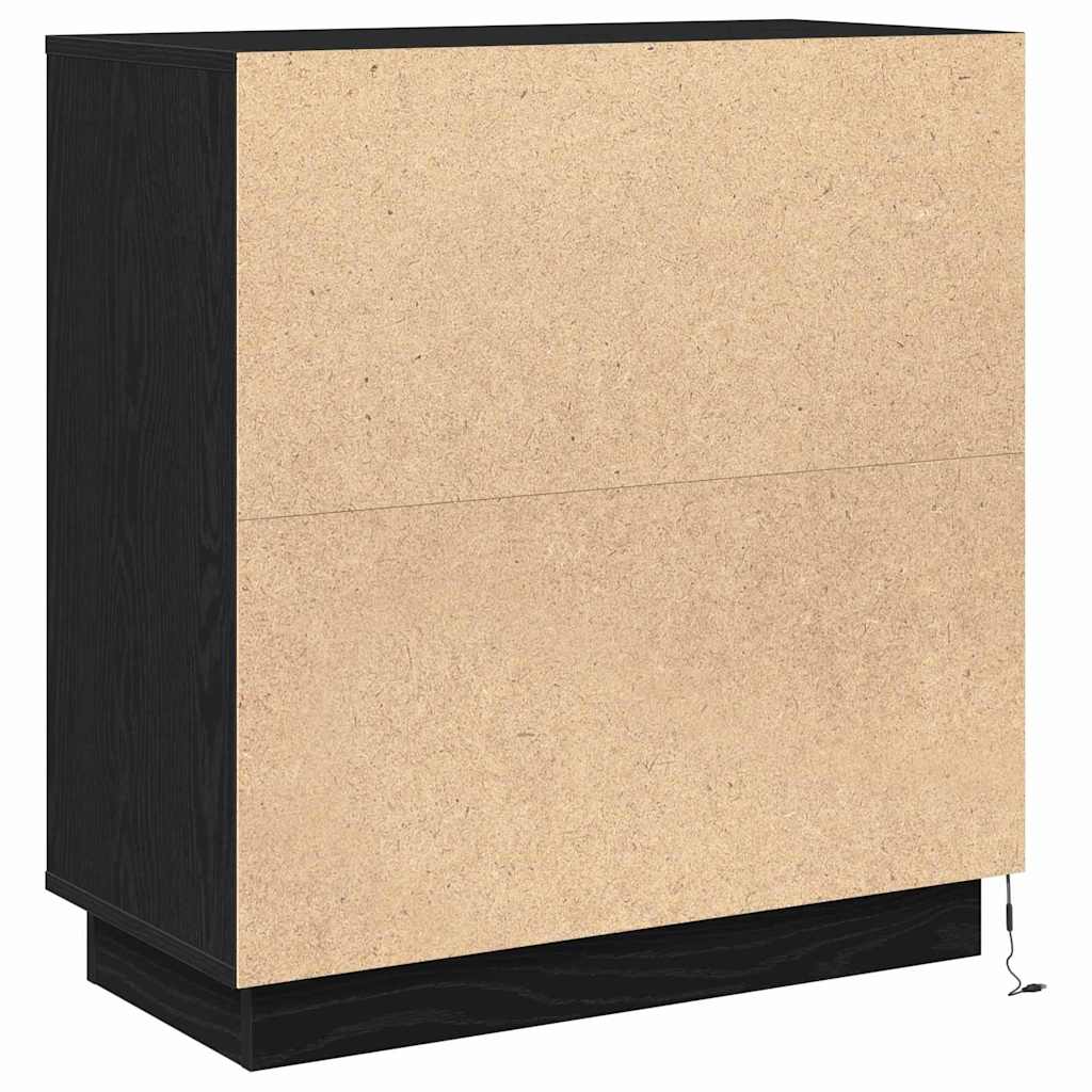 Led Komoda 71 X 34,5 X 75 Cm Kompozitní Dřevo