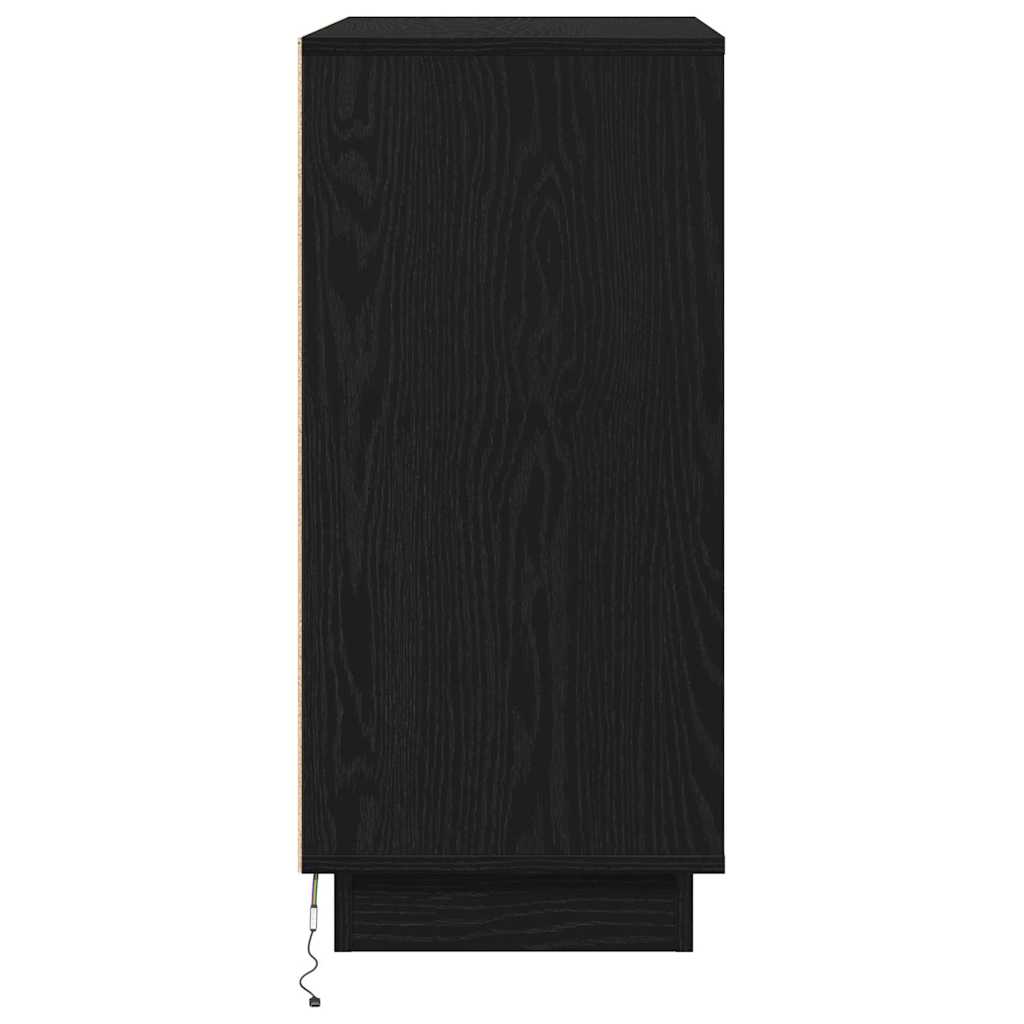 Led Komoda 71 X 34,5 X 75 Cm Kompozitní Dřevo