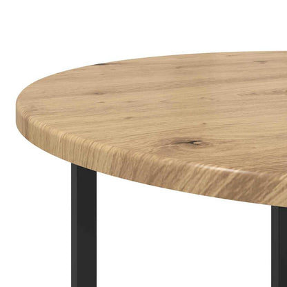Sada Odkládacích Stolků 2 Ks Artisan Dub A Černá