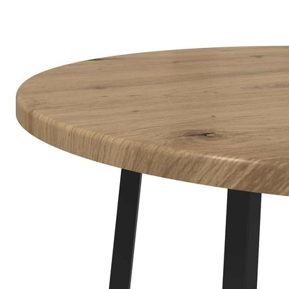 Sada Odkládacích Stolků 2 Ks Artisan Dub A Černá