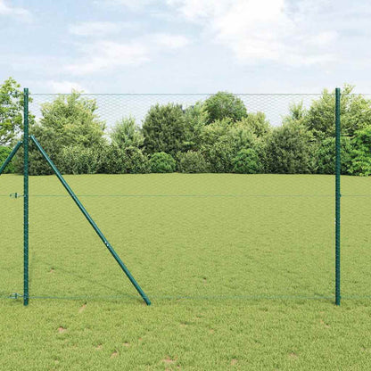 Hexagonální Kotvení Plotu 25 X 1,5 M Ocel Potažená Pvc Zelená