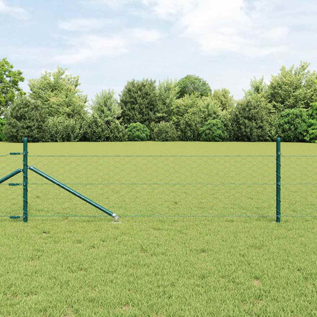 Hexagonální Plot S Podpěrou 10 X 0,5 M