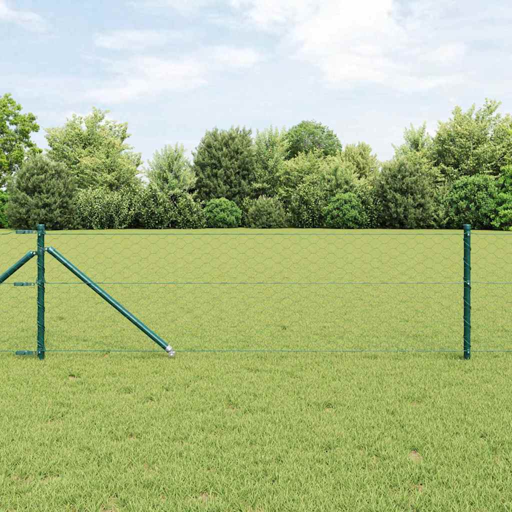 Hexagonální Plot S Podpěrou 10 X 0,5 M