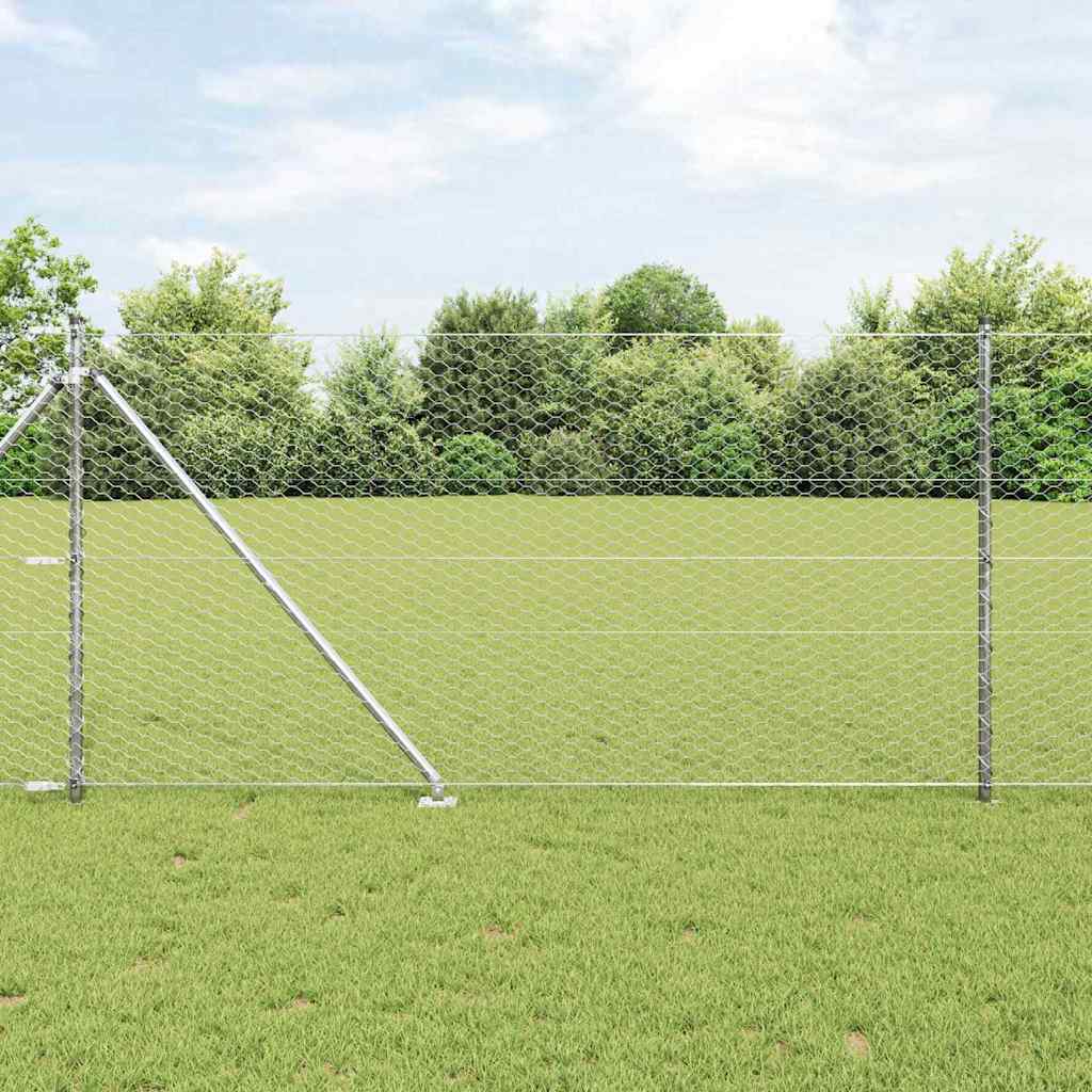 Hexagonální Plot S Podpěrou 10 X 0,5 M