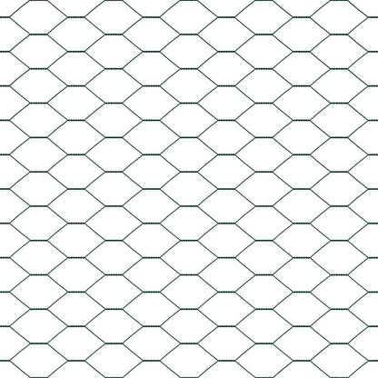 Hexagonální Plot S Betonovým Základem 25 X 1,4 M Zelená