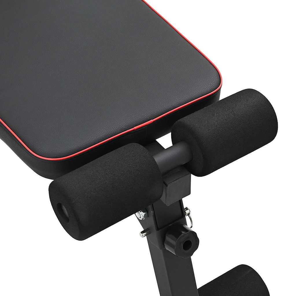 Hmotnostní Lavice Černá 131 X 41 X 110 Cm