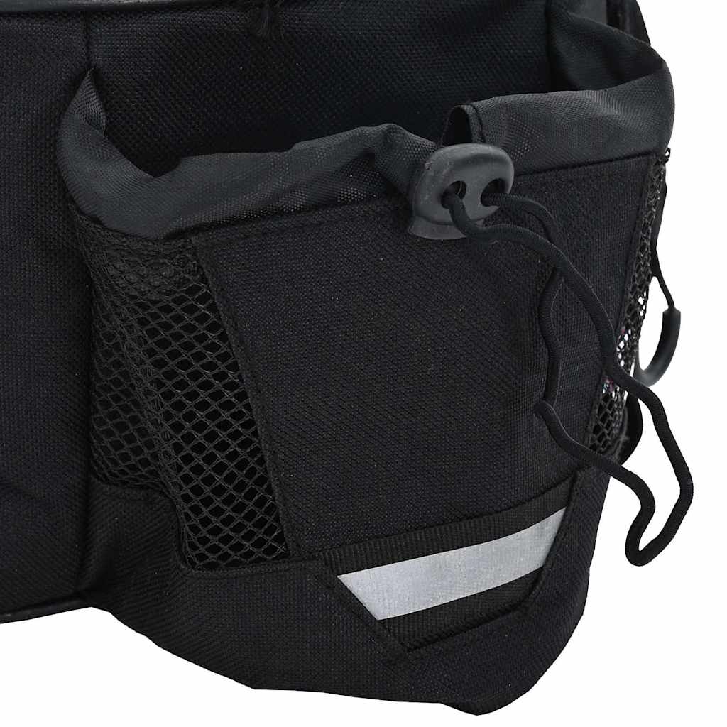 Cyklistická Taška Černá 38 X 21 X 16 Cm Polyester