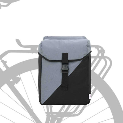 Cyklistická Taška Šedá A Černá 31,5 X 15,5 X 40 Cm Polyester