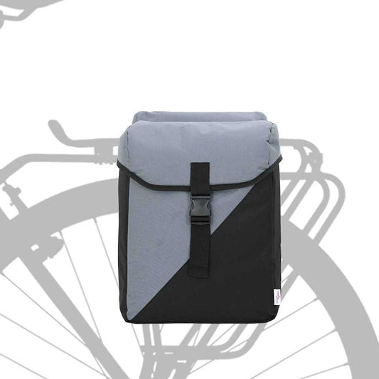 Cyklistická Taška Šedá A Černá 31,5 X 15,5 X 40 Cm Polyester