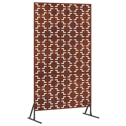 Obrazovka Pro Soukromí 100 X 50 X 180 Cm Rezavá