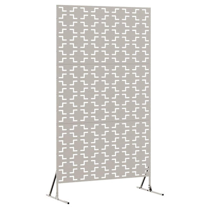 Obrazovka Pro Soukromí 100 X 50 X 180 Cm Rezavá