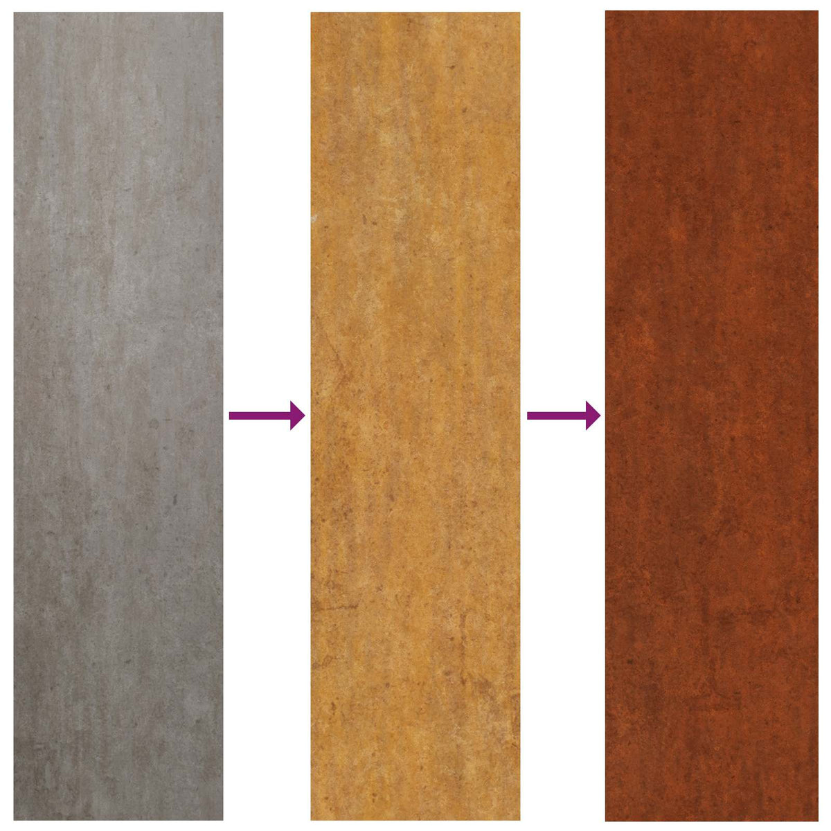 Obrazovka Pro Soukromí 100 X 50 X 180 Cm Rezavá