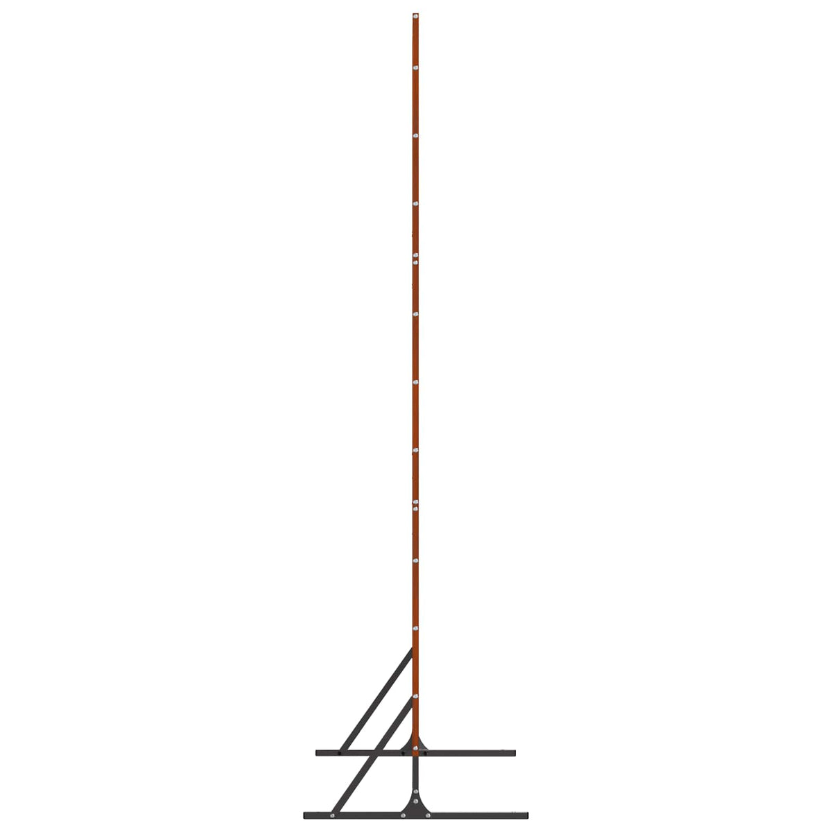 Obrazovka Pro Soukromí 100 X 50 X 180 Cm Rezavá