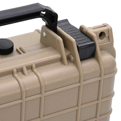 Tvrdý Kufr Písková 27 X 24,5 X 12,5 Cm Polypropylen A Abs