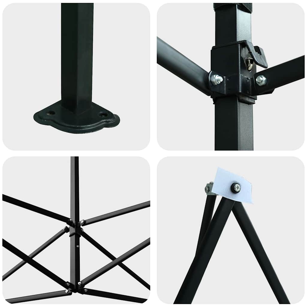 Skleník S Pop-Up Rámem Zelená Železo