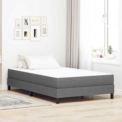 Postelová Matrace S Matrací Šedá Textil