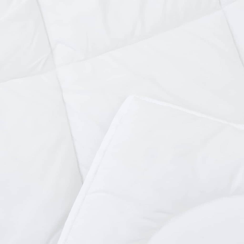 Zimní Přikrývka 200 X 135 X 5 Cm Zima Polyester Bílá Prodyšný