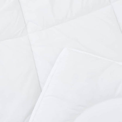 Zimní Přikrývka 200 X 135 X 5 Cm Zima Polyester Bílá Prodyšný