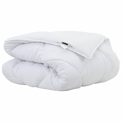 Zimní Přikrývka 200 X 135 X 5 Cm Zima Polyester Bílá Prodyšný