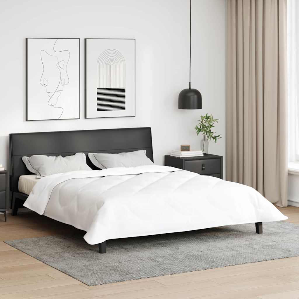 Zimní Přikrývka 200 X 135 X 5 Cm Zima Polyester Bílá Prodyšný