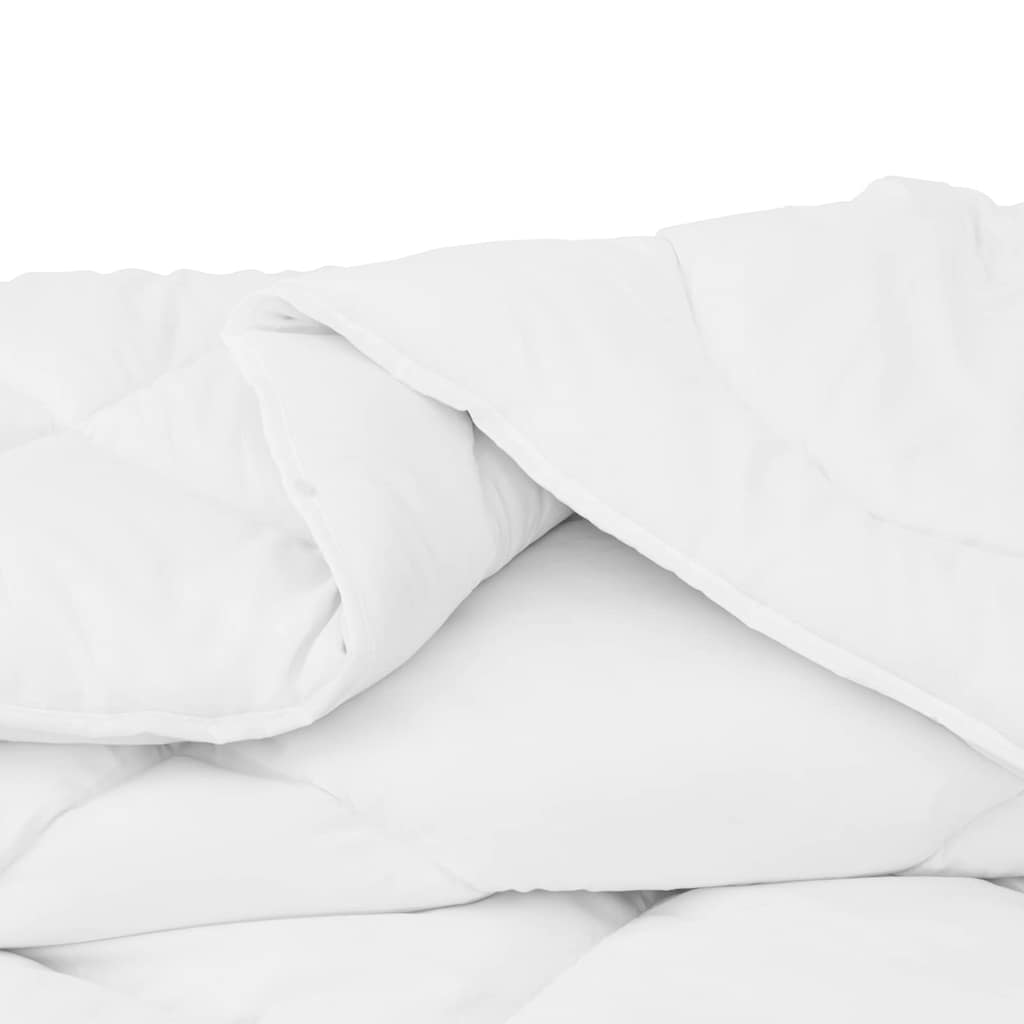 2-In-1 Duvet Zima Polyester Bílá Prodyšný