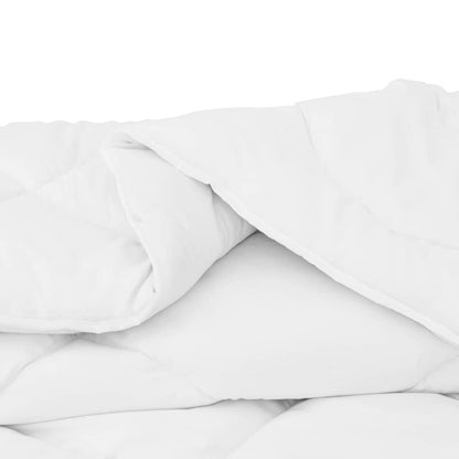 2-In-1 Duvet Zima Polyester Bílá Prodyšný