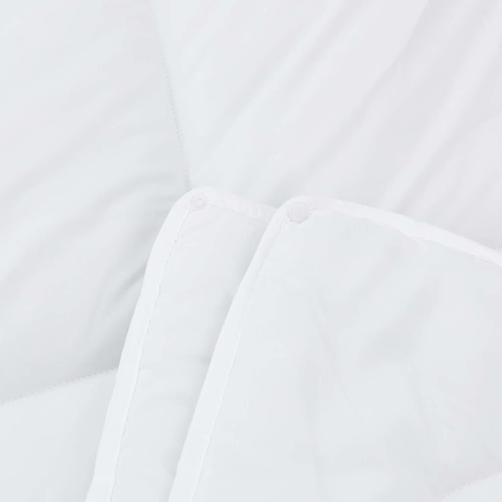 2-In-1 Duvet Zima Polyester Bílá Prodyšný