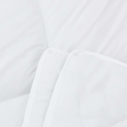 2-In-1 Duvet Zima Polyester Bílá Prodyšný