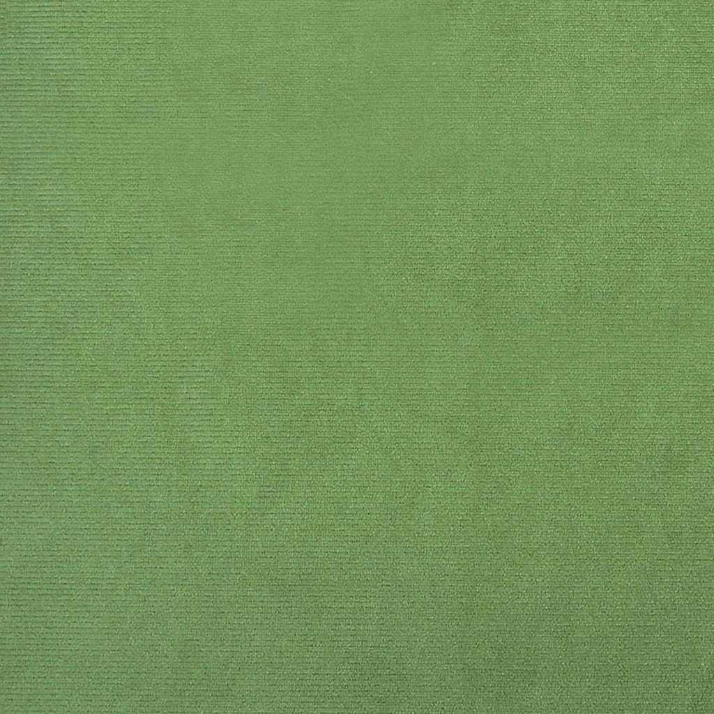 Pohovka Na Spaní Světlá Zelená 204 X 122 X 60 Cm Samet