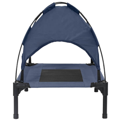 Psí Postel Námořnická Modrá 62 X 48 X 61 Cm Ocel