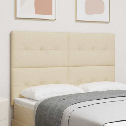 Výškově Nastavitelné Čelo Postele S Čelo 144 Cm Textil