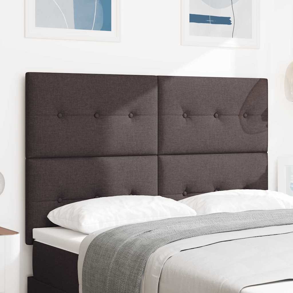 Výškově Nastavitelné Čelo Postele S Čelo 144 Cm Textil