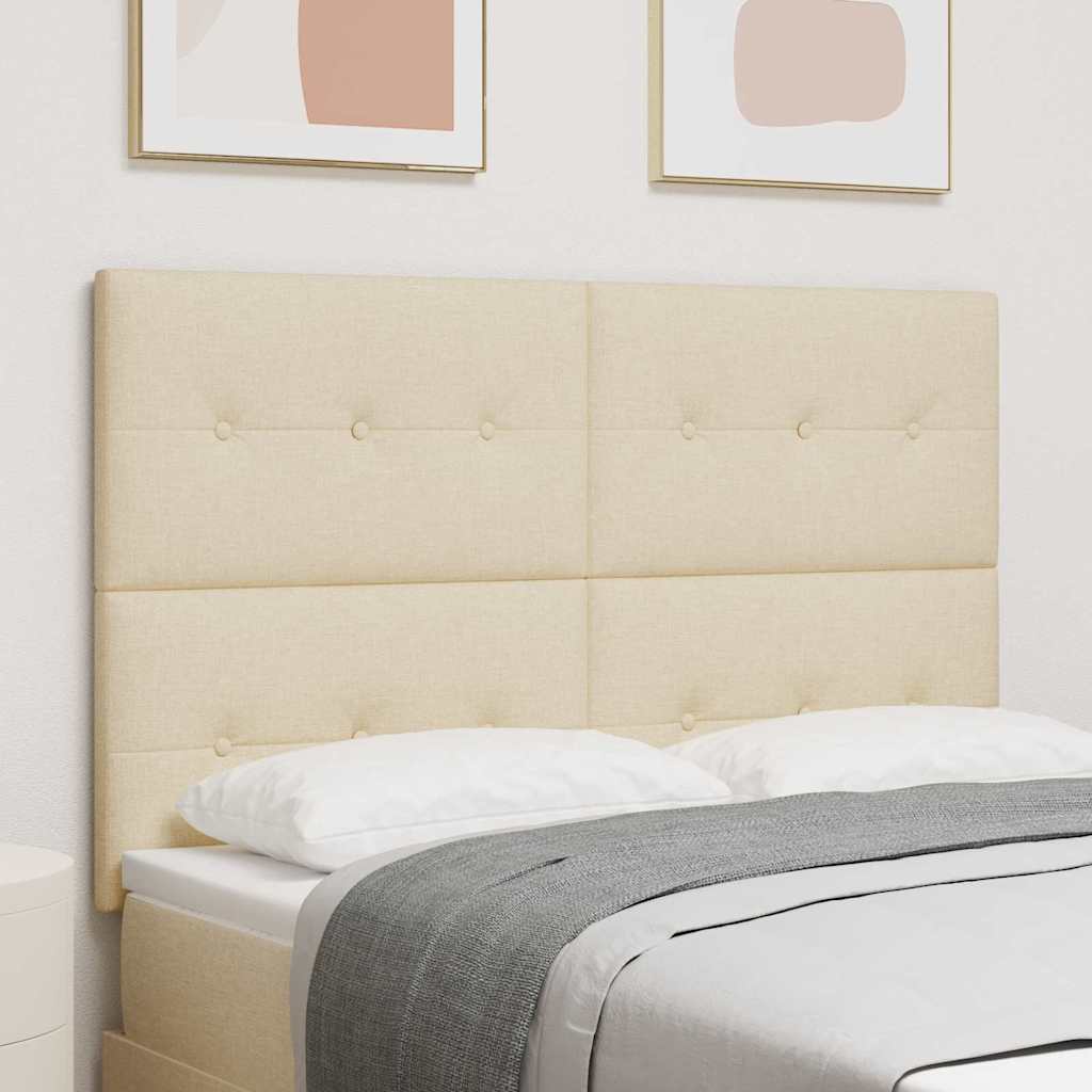 Výškově Nastavitelné Čelo Postele S Čelo 144 Cm Textil
