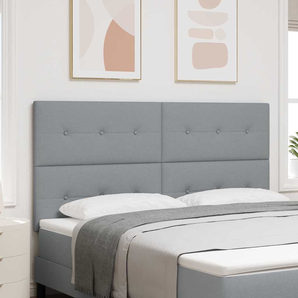 Výškově Nastavitelné Čelo Postele S Čelo 144 Cm Textil