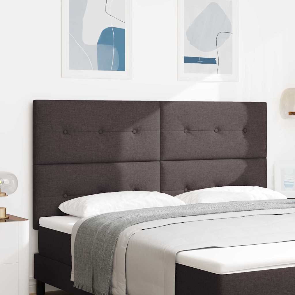 Výškově Nastavitelné Čelo Postele S Čelo 144 Cm Textil