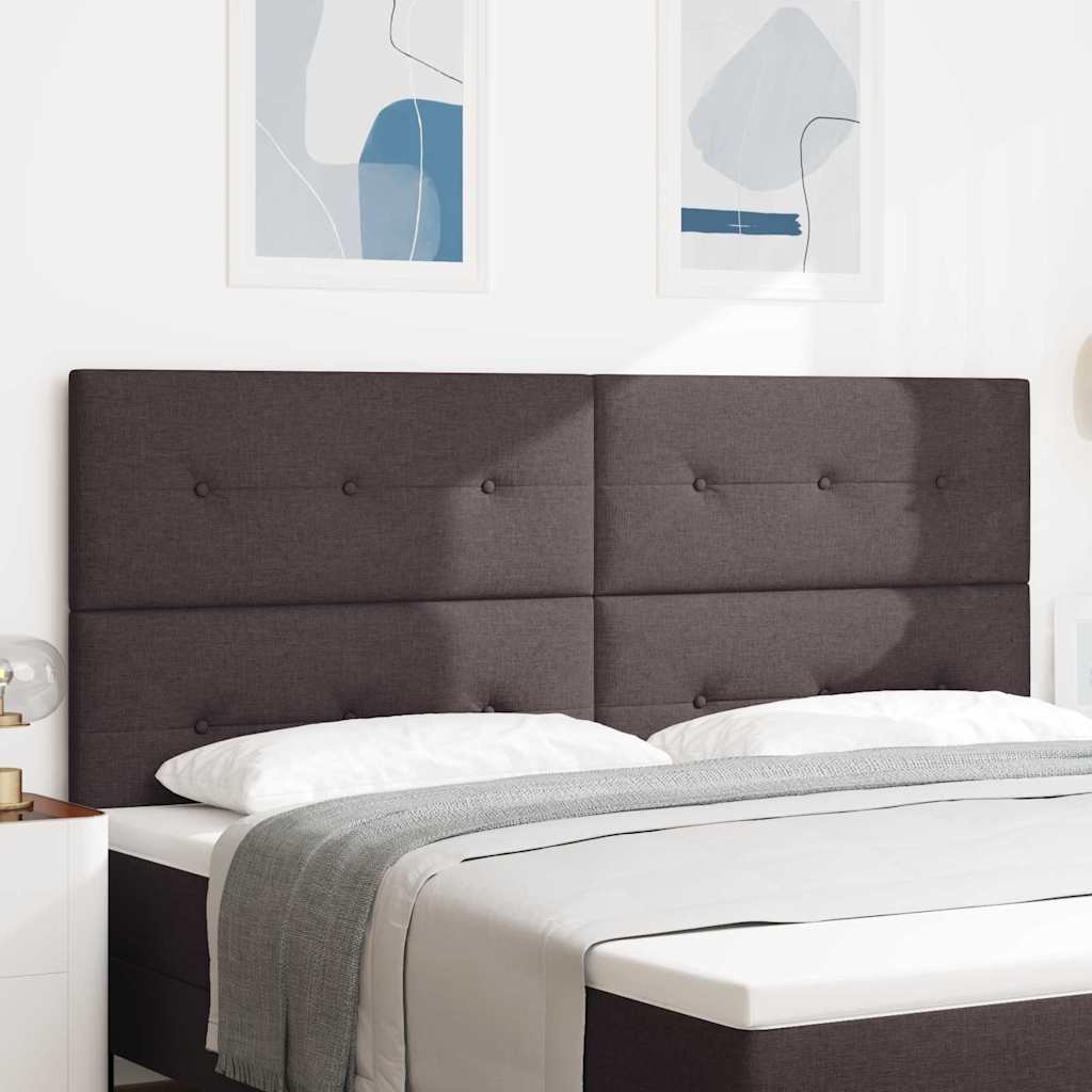 Výškově Nastavitelné Čelo Postele S Čelo 144 Cm Textil