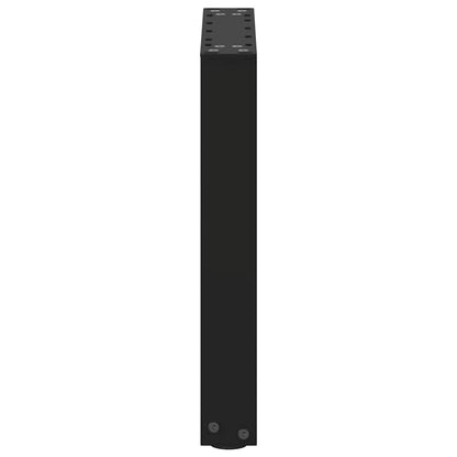 Nohy Konferenčního Stolku Ve Tvaru U, 2 Ks, Černé, 38 X (42-43) Cm, Ocel
