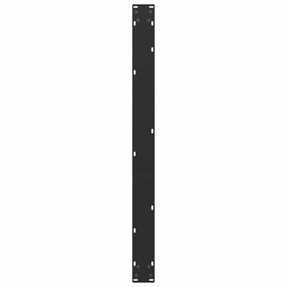 Nohy K Jídelnímu Stolu Ve Tvaru U, 3 Ks, Černé, 100 X (72-73) Cm, Ocel