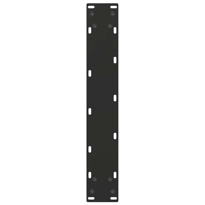 Nohy Barového Stolu Ve Tvaru U, 2 Ks, Černé, 40 X (100-101) Cm, Ocel