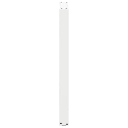 Nohy Barového Stolu Ve Tvaru U, 2 Ks, Bílé, 50 X (100-101) Cm, Ocel