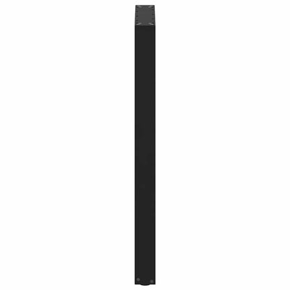 Nohy Barového Stolu Ve Tvaru U, 2 Ks, Černé, 60 X (100-101) Cm, Ocel