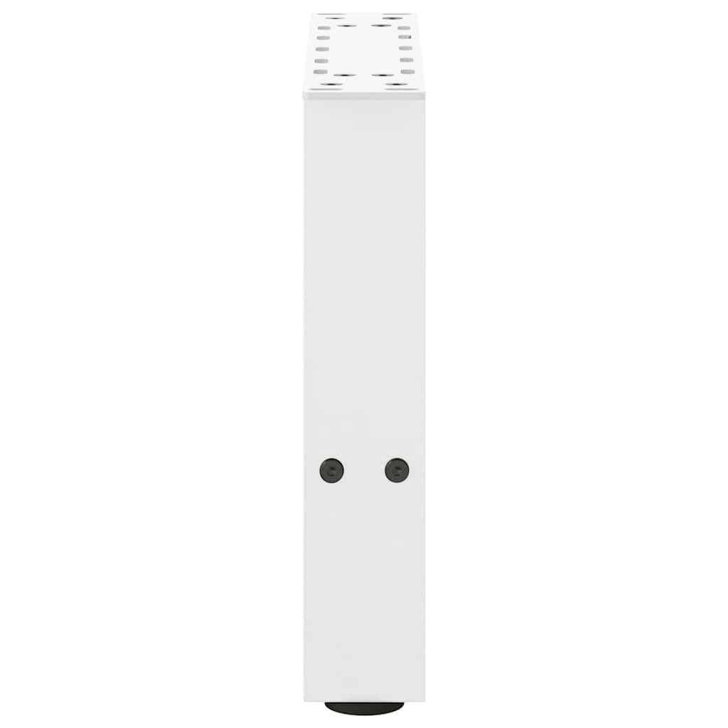 Nohy Konferenčního Stolku Bílé 2 Ks Ocelové Bílá