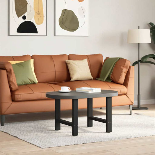 Nohy Konferenčního Stolku Černé 2 Ks Ocelové Černá