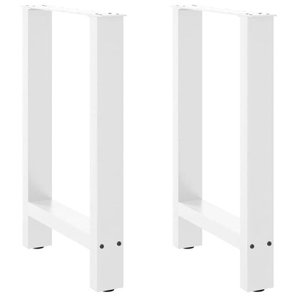 Nohy Konferenčního Stolku Bílé 2 Ks Ocelové Bílá
