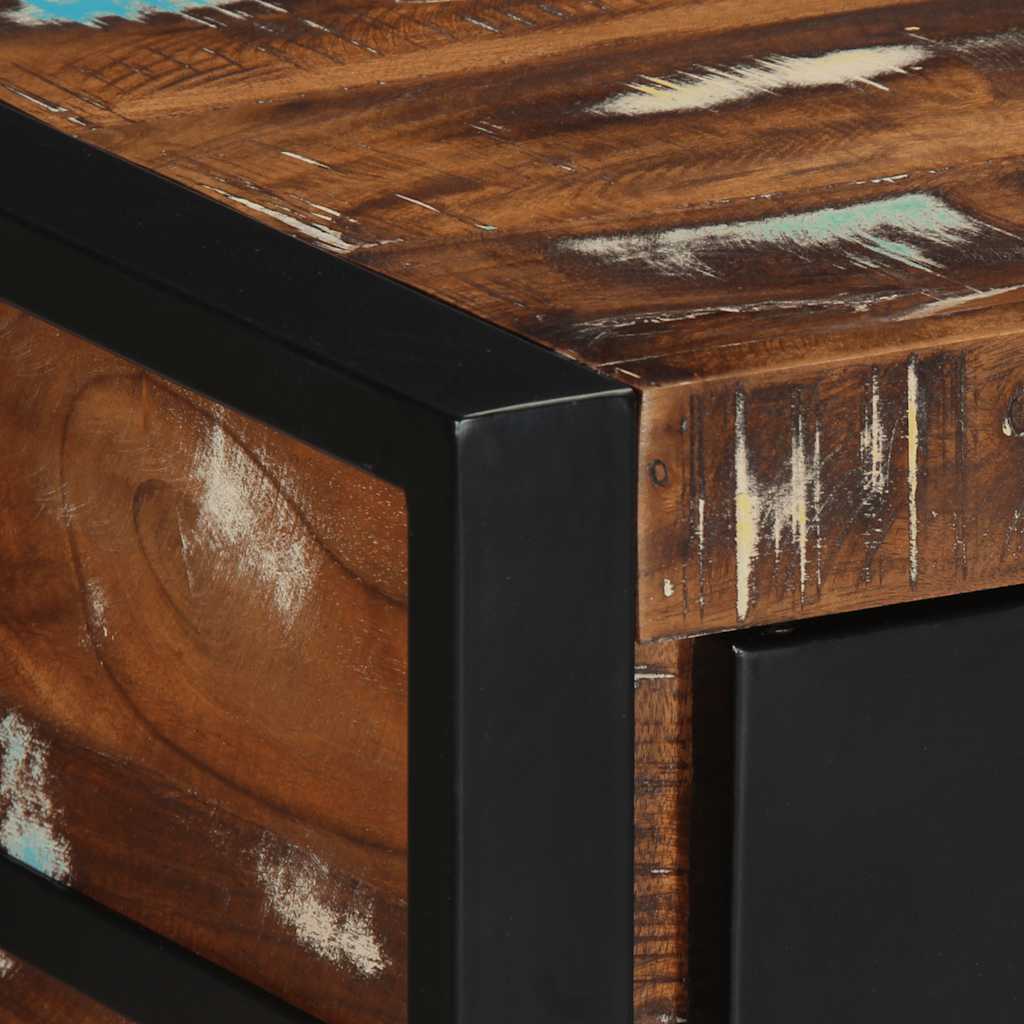 Konzolový Stolek Vícebarevné 100X35X75 Cm Recyklované Dřevo