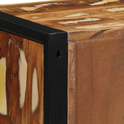 Noční Skříňka Multicolour Masivní Dřevo Reclaimed Vícebarevný