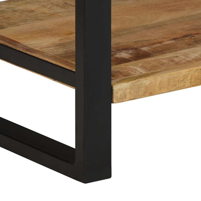 Věšák Na Oblečení 80X40X190 Cm Masivní Hrubé Dřevo Mango