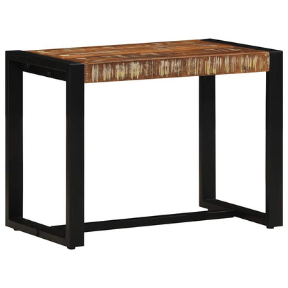 Lavice Vícebarevná 60 X 35 X 45 Cm Masivní Dřevo Recyklované