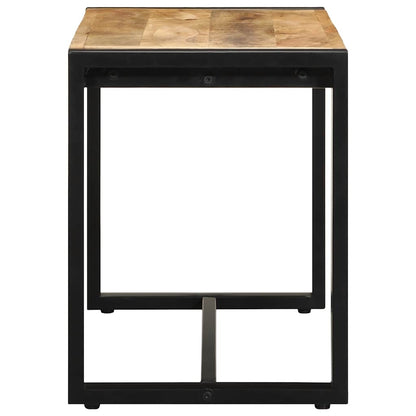 Lavice 80X35X45 Cm Masivní Surové Dřevo Mango