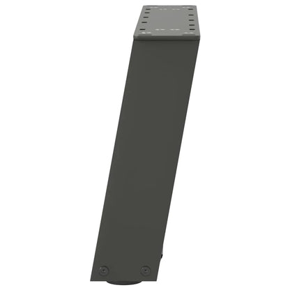 Nohy Konferenčního Stolku Ve Tvaru U 2 Ks Antracitové 40 X (30-31) Cm Ocelové